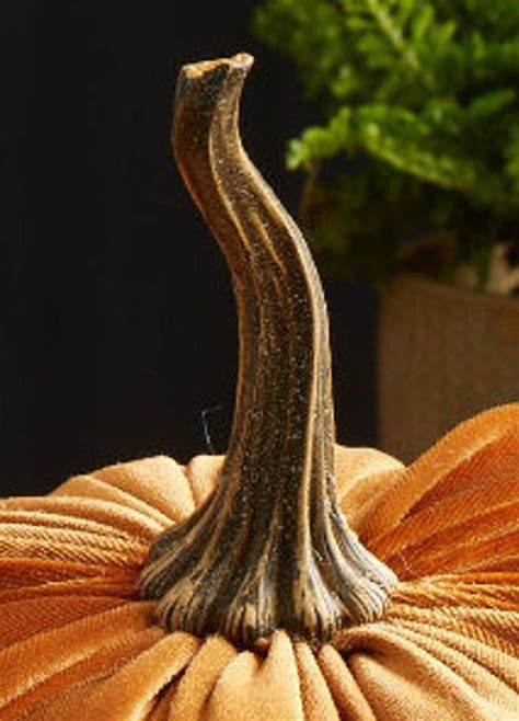 faux pumpkin stems